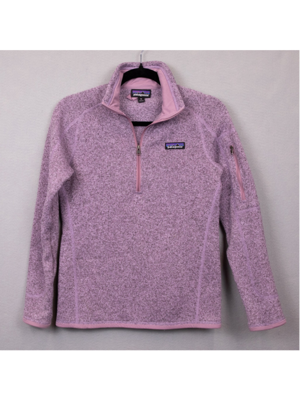 Patagonia Better Sweater purple 1/4 zip pull over sweater-XS